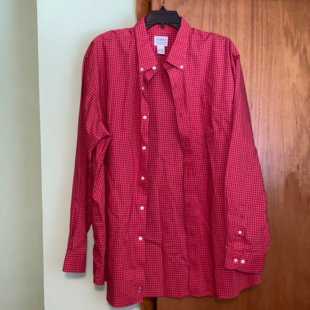LL Bean button up